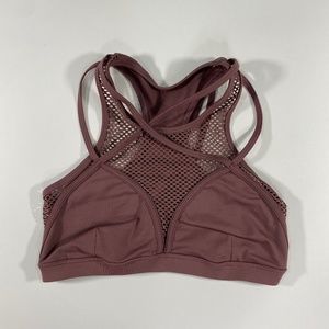 Mauve Bombshell Sportswear Sports Bra